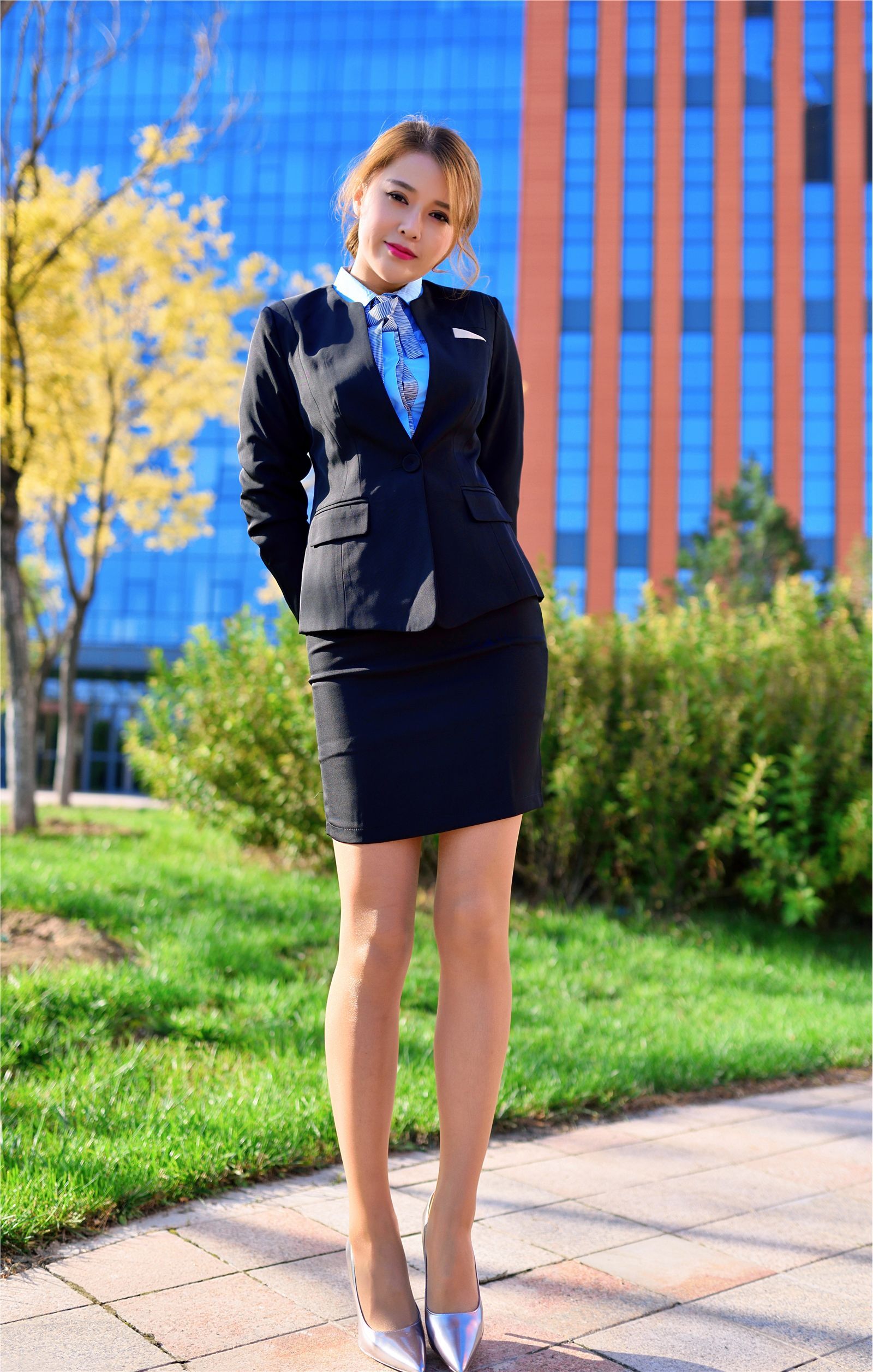 [DDY Pantyhose] NO.011期《秘書OL》出鏡 - 若兮